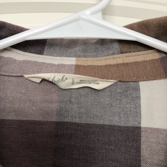 Woolrich Flannel Pullover Top - Picture 2 of 5